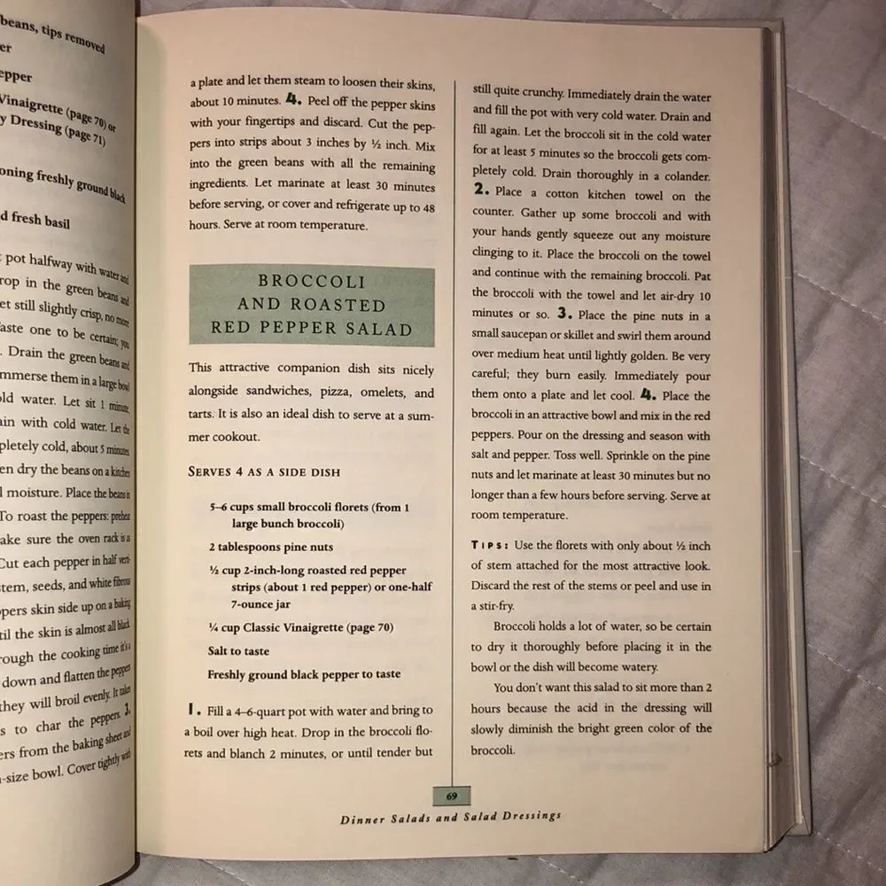 2001 1st Edition Vegetarian Classics by Jeanne Lemlin